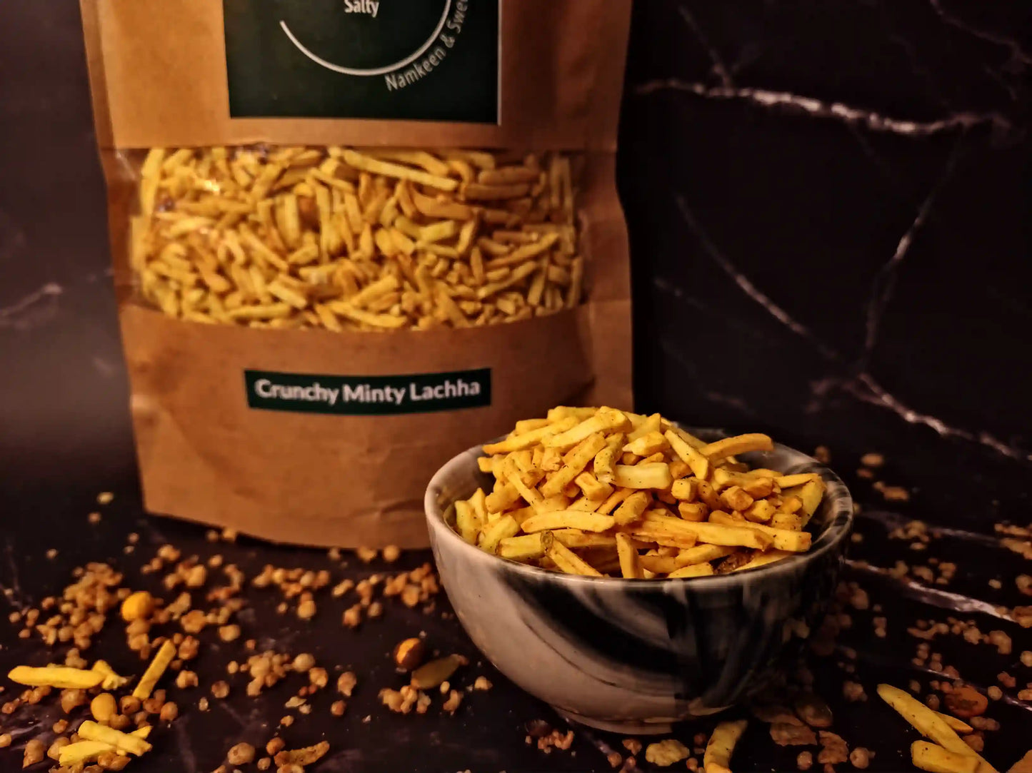 Crunchy Minty Lachha - PRags Salty